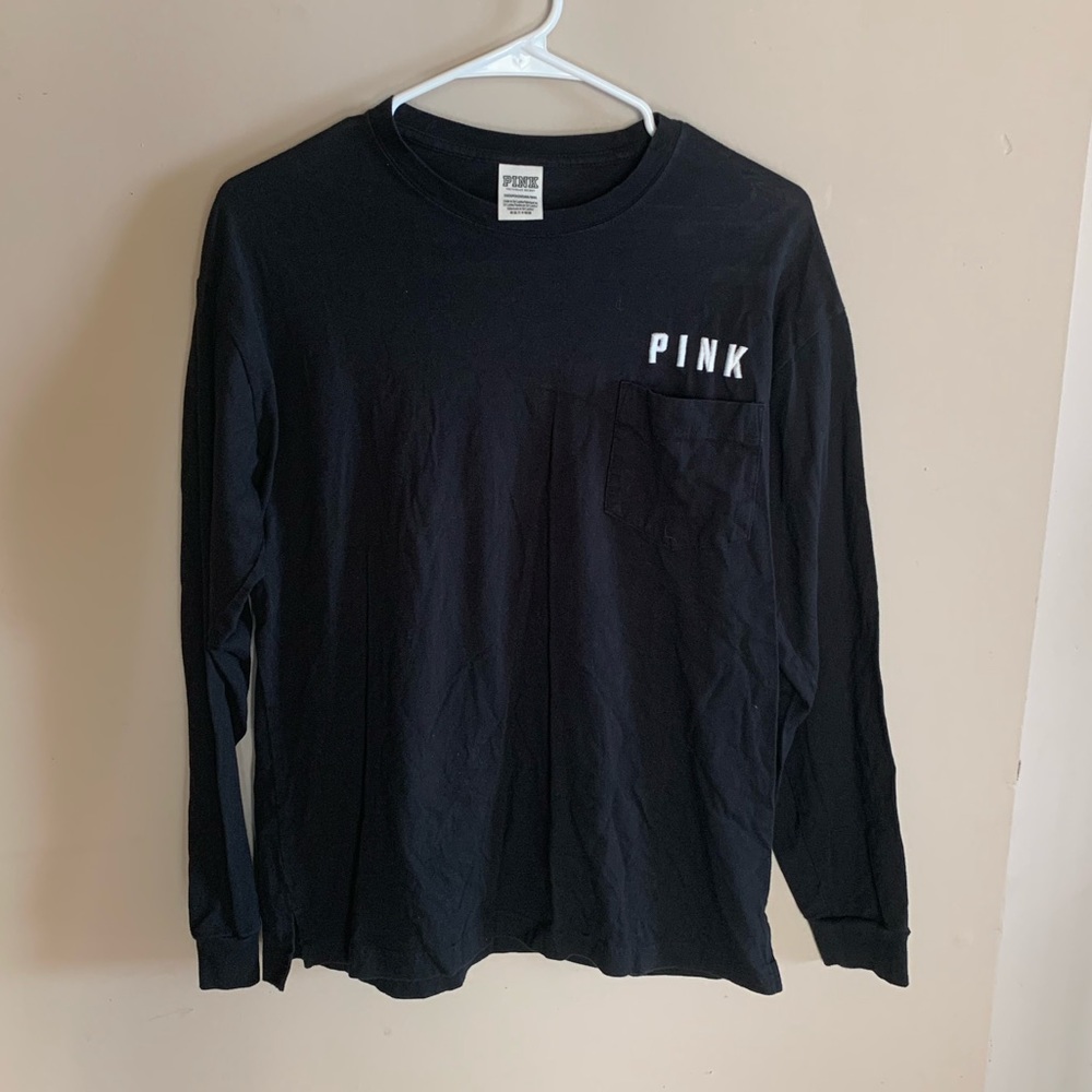 PINK Long Sleeve Graphic Tee
